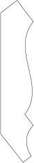 3 7/8 X 1 15/16 WILLIAM & HUSSEY PROFILE KVS